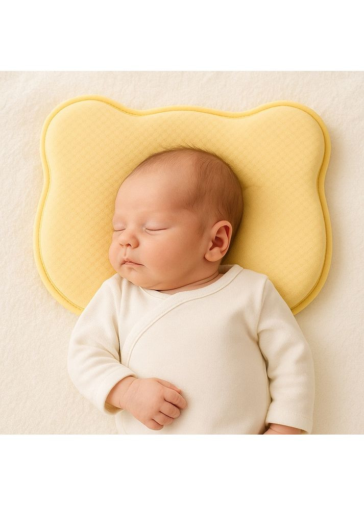 Подушка ортопедична дитяча BabyComfort 27х22х3 см з ефектом пам'яті з наволочкою PAPAELLA (362696134)