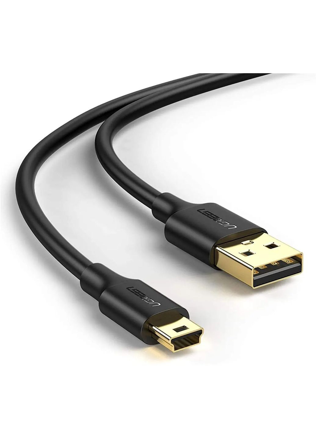 Кабель USB 2.0 A Male to Mini 5 Pin Male Cable 1.5m (Черный) (UGR-10385) Ugreen US132 (372681092)