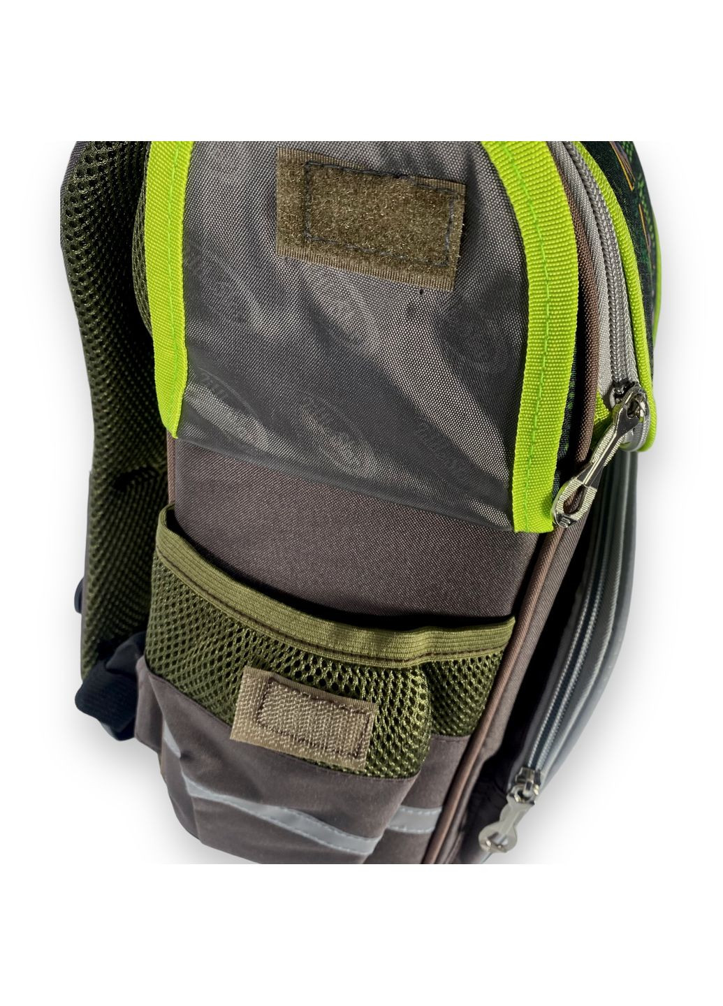Шкільний рюкзак для хлопчика, одне відділення, бічні кишені, розмір: 33*28*15 см, з машинкою Space (293510880)