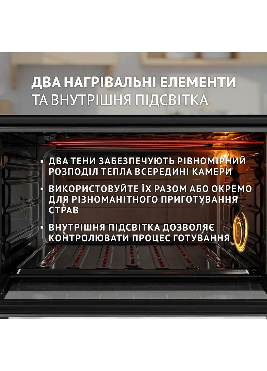 Електрична піч LAGGIO 37 BLACK RETRO PERFELLI (399426513)