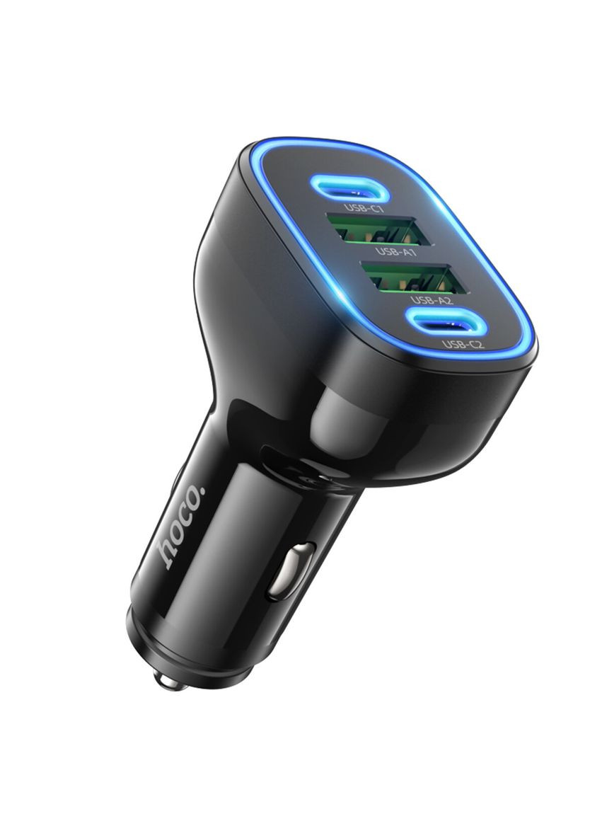 Автомобільний зарядний пристрій Guide PD72W(2C2A) car charger Black (6942007602648) Hoco NZ11 (334893852)