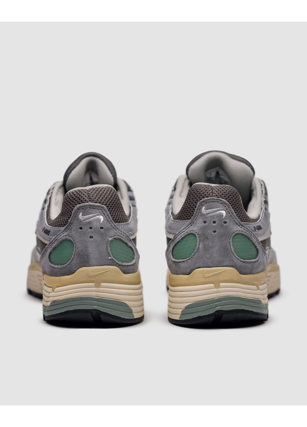КРОССОВКИ ЖЕНСКИЕ NIKE P-6000 FLAT PEWTER НАЙК П-6000 No Brand комбинированные демисезоны (367173877)