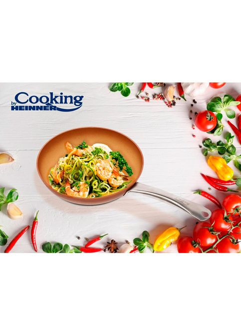 Сковорода Ceramica Do Brazil 24 см Orange (HR-BET-ERH24) HEINNER (323133053)