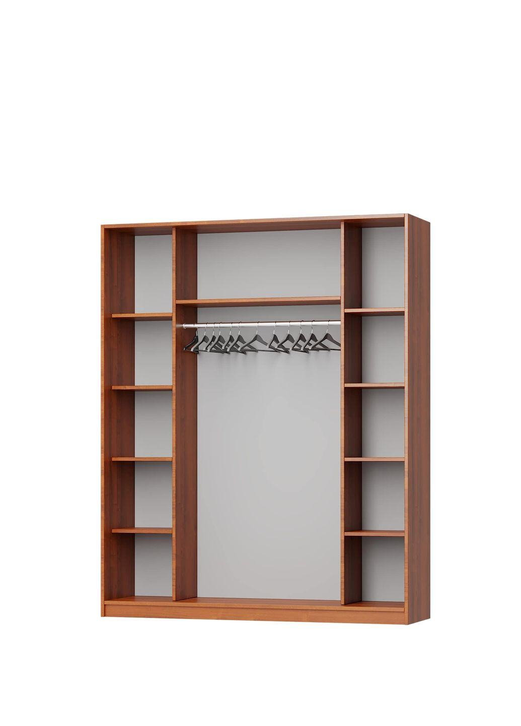 Шафа-купе дводверна Комбо AL 2ДСП 180x60x210 см (MBS-3519) MebelStar (346288219)