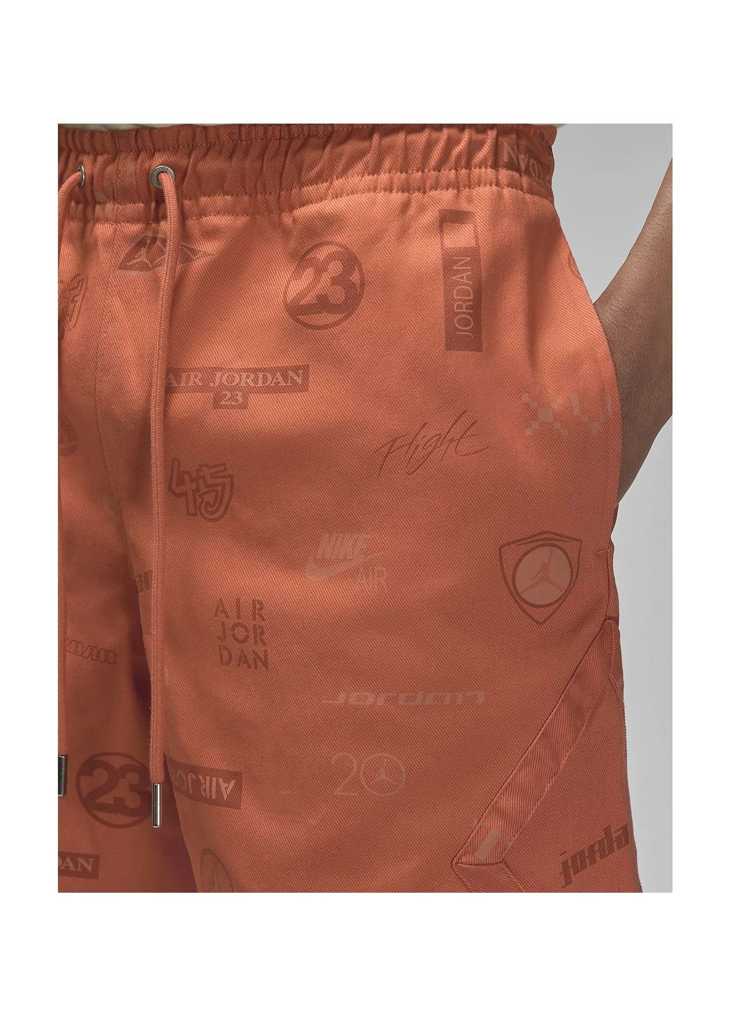Шорти чоловічі M J Flt Hrtg Short Orange Air Jordan (366038956)