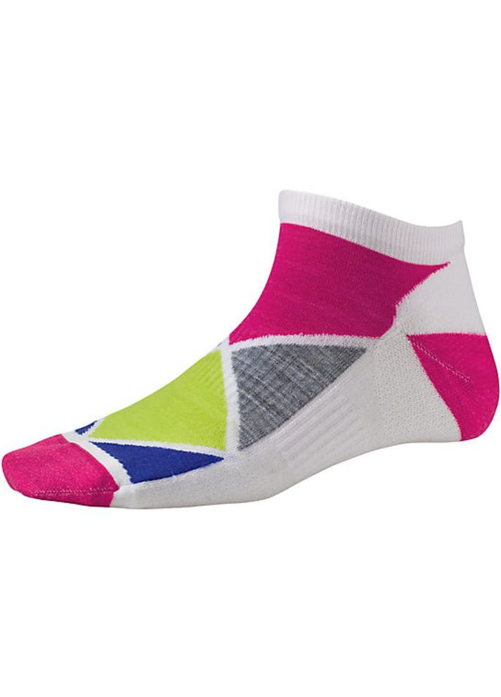 Термошкарпетки Womens Diamond Point Micro Socks Білий-Червоний Smartwool (282699552)