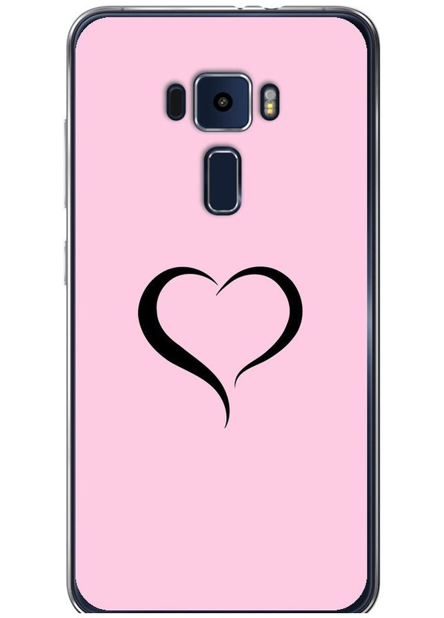 Силіконовий чохол 'Серце 1' для Endorphone Asus Zenfone 3 ZE552KL (340278961)