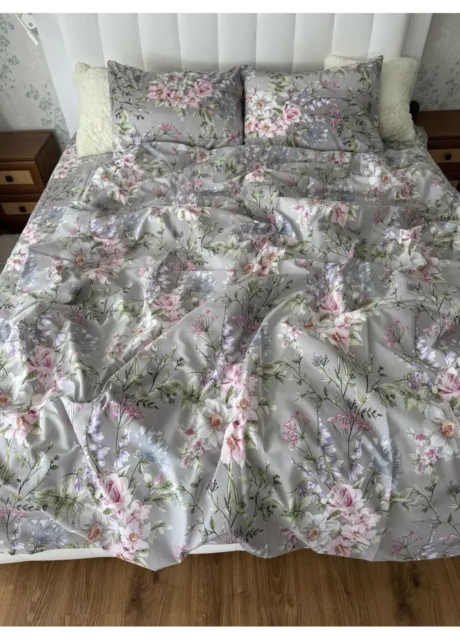 Комплект постільної білизни Бязь Голд "Каталея" Євро 200х220 см No Brand (365720705)