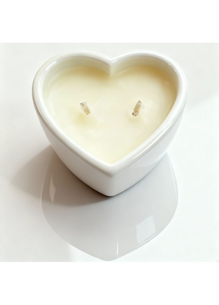 Массажная свеча с ароматом шампанского с клюквой Cranberry Champagne в форме сердца, 70 мл Candy (369660669)