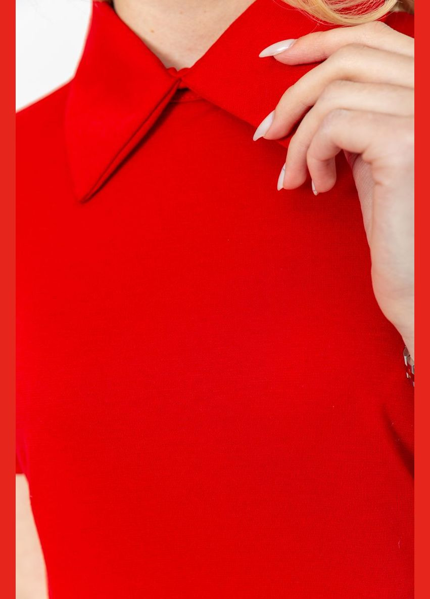 Красное платье повседневное, цвет белый, Ager
