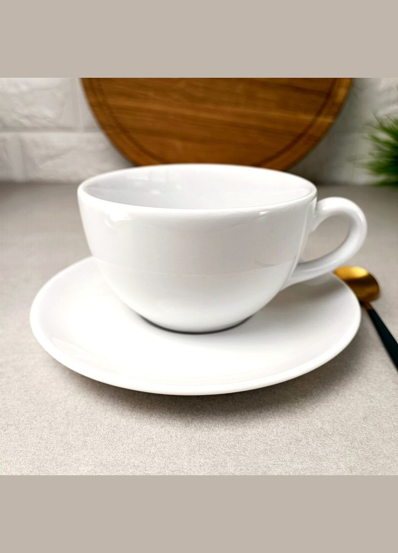 Чашка порцелянова з блюдцем "Aida" 280 мл (450,451) Lubiana (303209571)