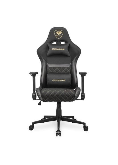 Крісло ігрове Armor One V2 Gold F, геймерське, текстильна тканина, сталевий каркас, Cougar (337506691)