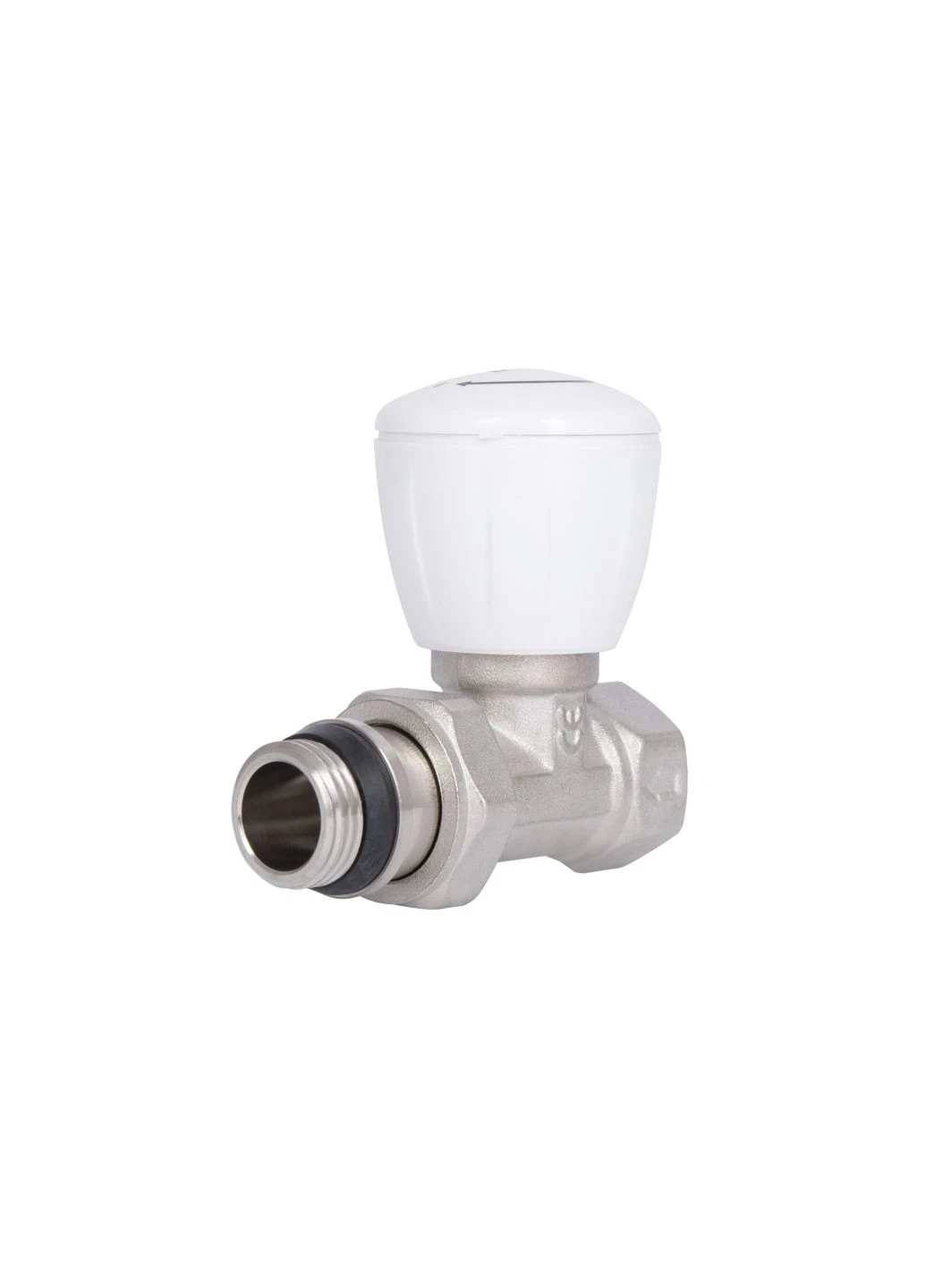 Кран радиаторный Standart Powerful 1/2" ВН с антипротечкой прямой SD Forte SF230W15 (341326322)