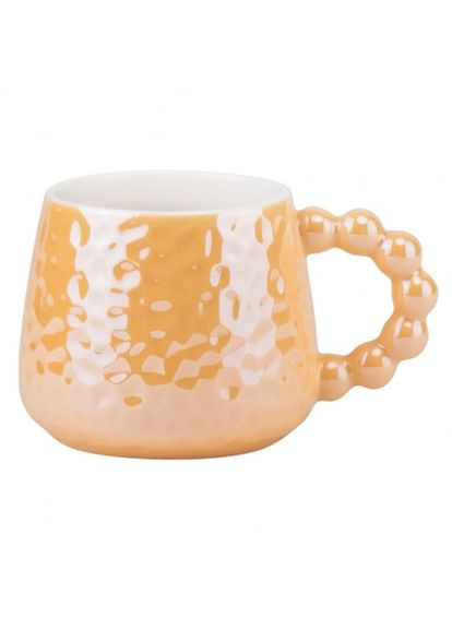 Кружка Лепестки нежности 400 мл Желтый (9200-031) ELISEY (322539368)