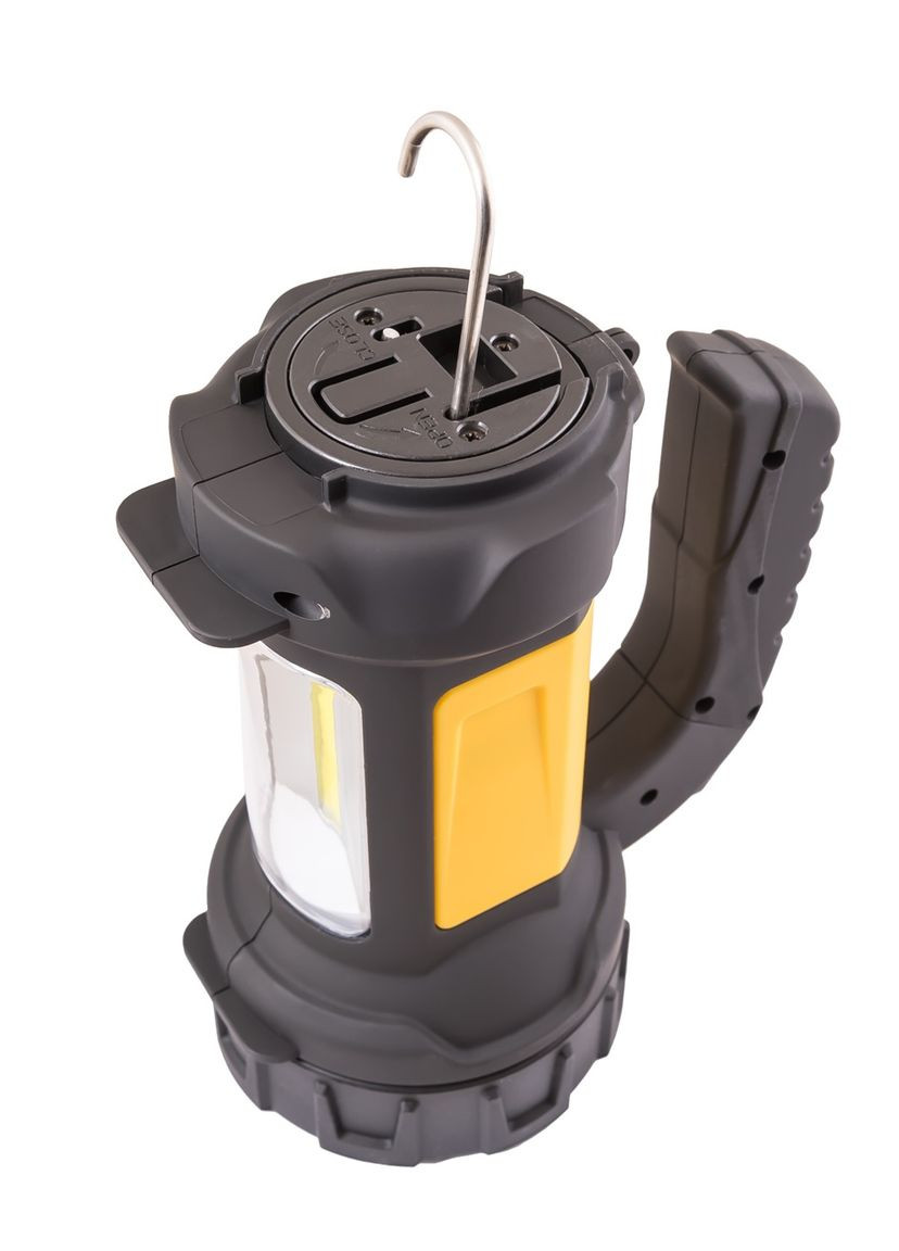 Ліхтар 2 в 1 з ручкою 360°, 4 режими, CREE LED+COB LED 4xAA ABS (94-0804) Mastertool (340910825)