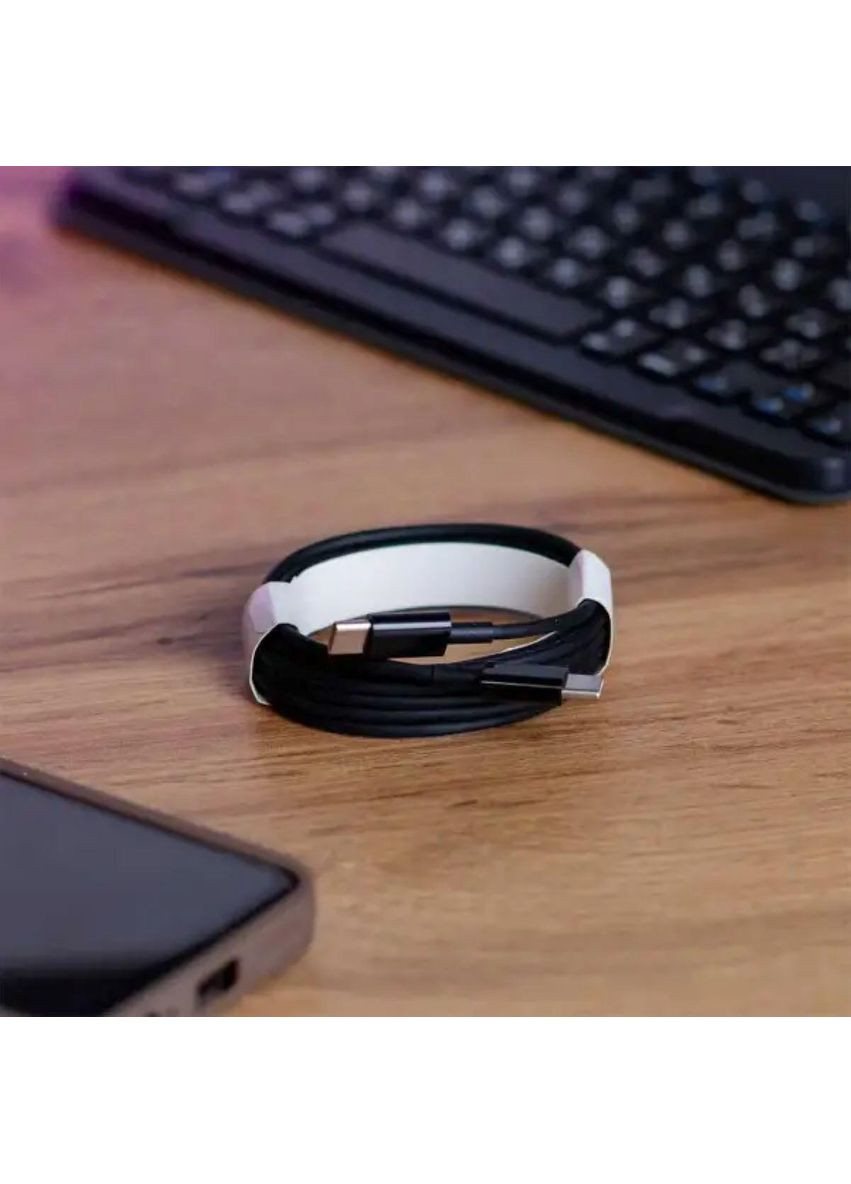 Кабель для зарядки USB-С шнур 2м черный UR522 Smartx (368767090)