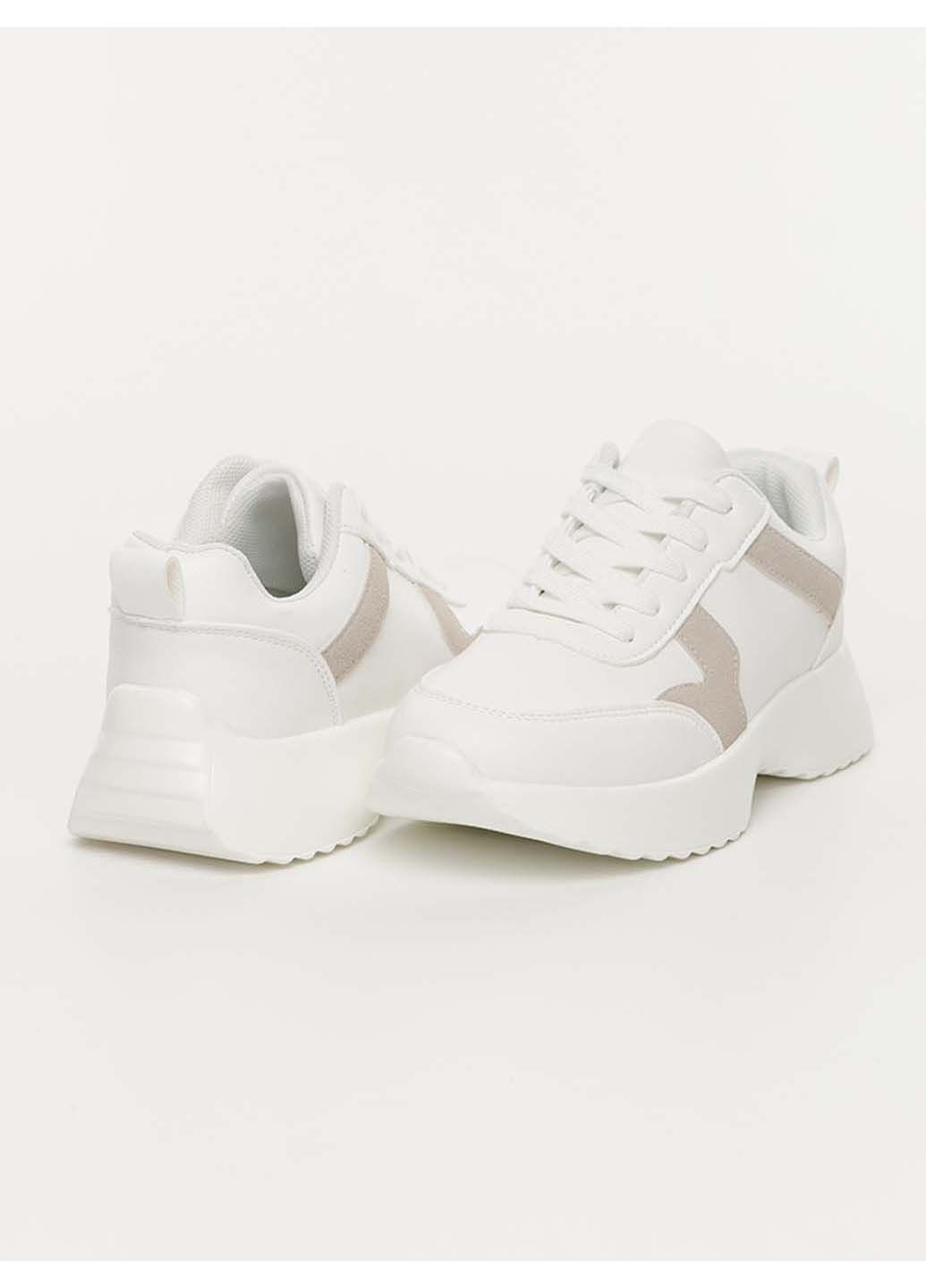 Белые демисезонные кроссовки Ailaifa