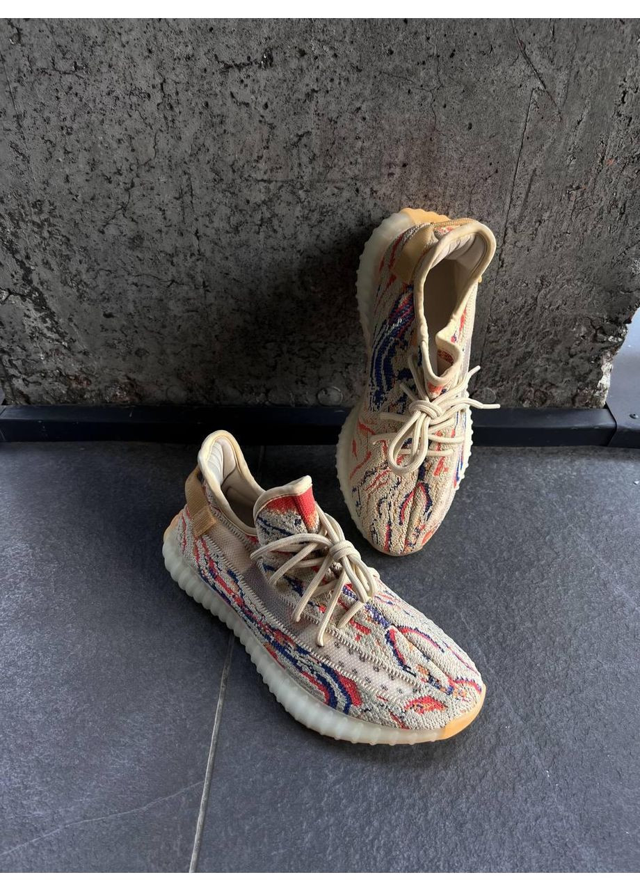 КРОССОВКИ ЖЕНСКИЕ ADIDAS YEEZY BOOST 350 MX OAT АДИДАС ИЗИ БУСТ No Brand бежевые демисезоны (367177318)