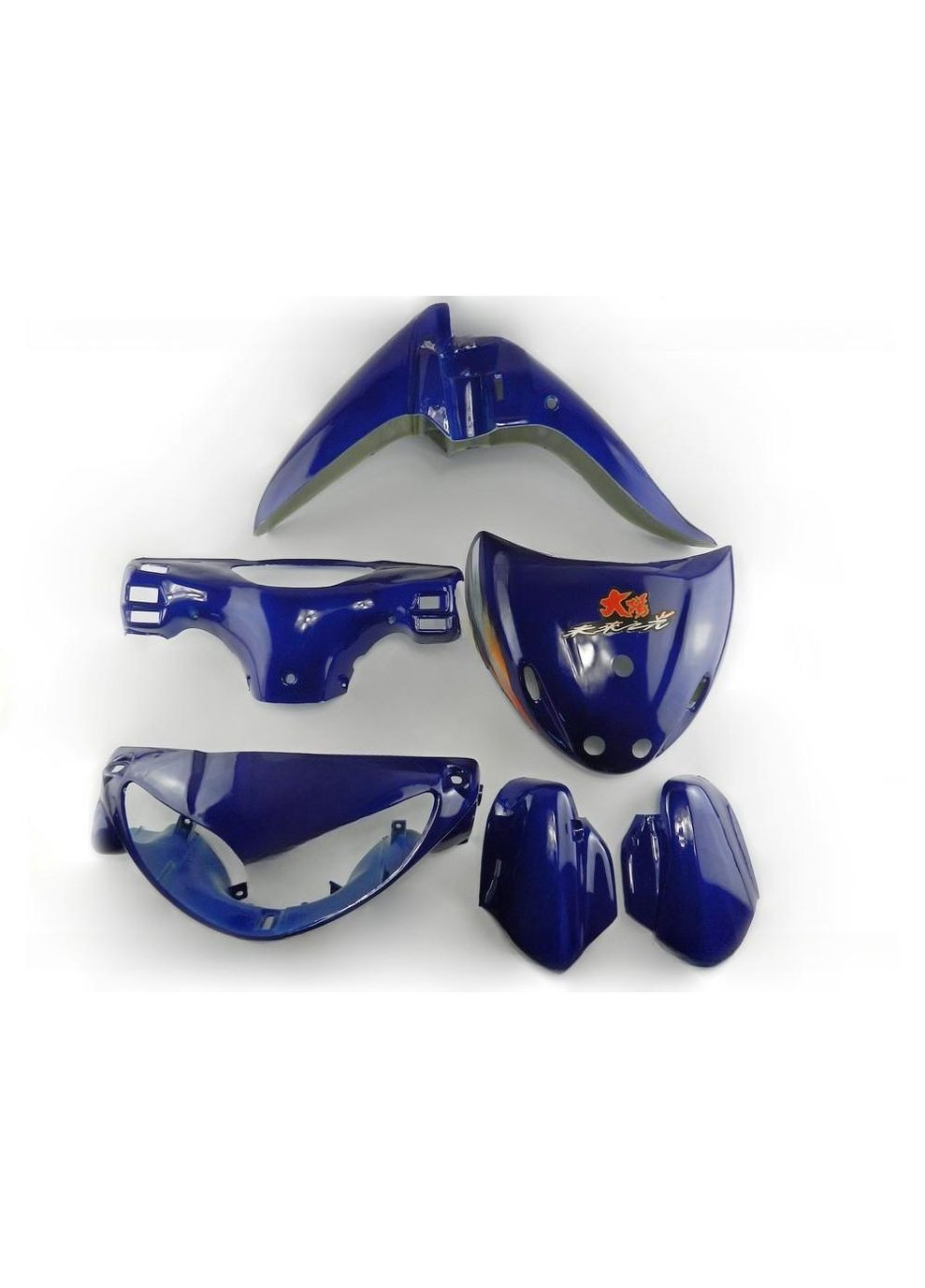 Пластик Вайпер Актив (Комплект всього пластику) Синій No Brand (369802586)