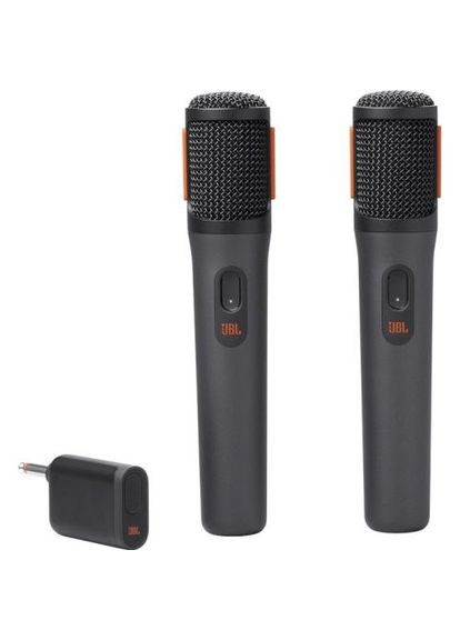 Мікрофон Partybox Wireless Mic, Black, 2 шт, бездротовий передатчик, до 10 м (JBLPBWIRELESSMIC) JBL (364872126)
