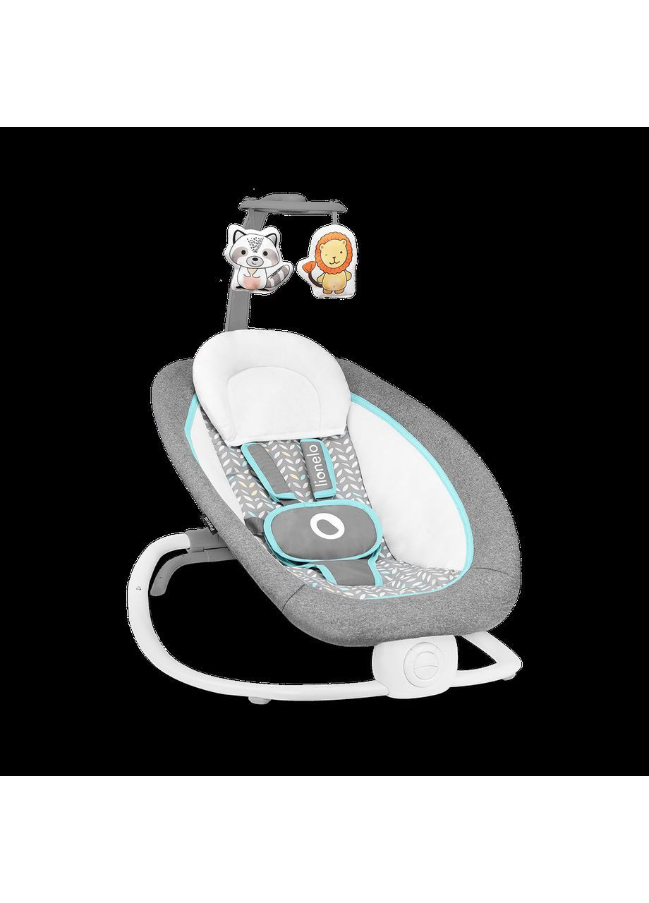 Кресло-качели Pascal Grey Scandi, серый Lionelo LO-PASCAL GREY SCANDI (328396060)