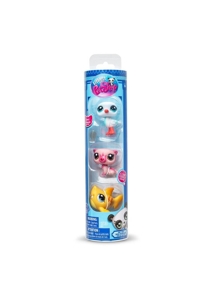 Ігровий набір "Настрій острова" Littlest Pet Shop 00556 аксесуари та 3 фігурки No Brand (330607312)