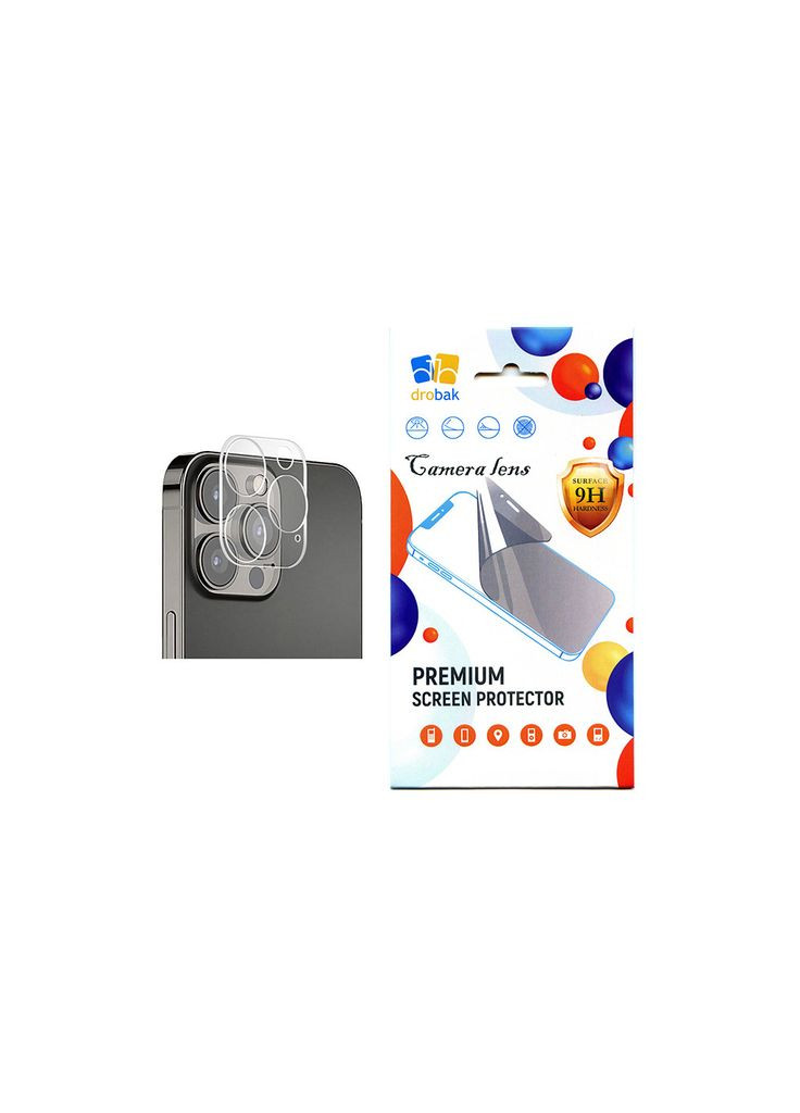 Стекло защитное для Camera 3D Apple iPhone 15 Plus (m319571) Drobak for Camera 3D Apple iPhone 15 Plus (367066460)