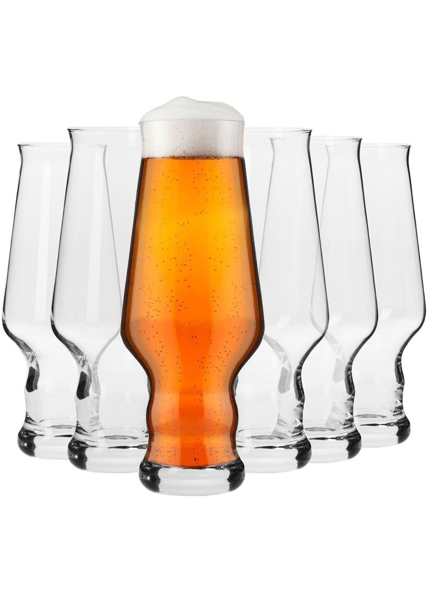 Набор бокалов для пива 6 шт Splendour 400 мл 5900345788616 Krosno (305201459)