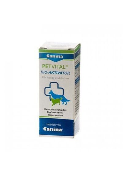 Добавка для котів та собак Petvital BioAktivator для імунітету, 20мл Canina (292258571)