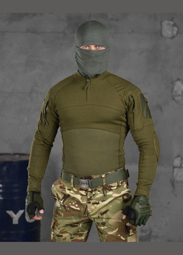 Тактична сорочка Убакс Assault oliva 2XL No Brand (290704191)
