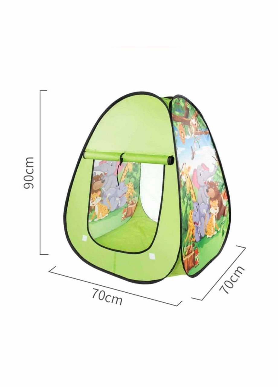 Палатка детская игровая в сумке MR 1106 Зверята Bambi (327217608)