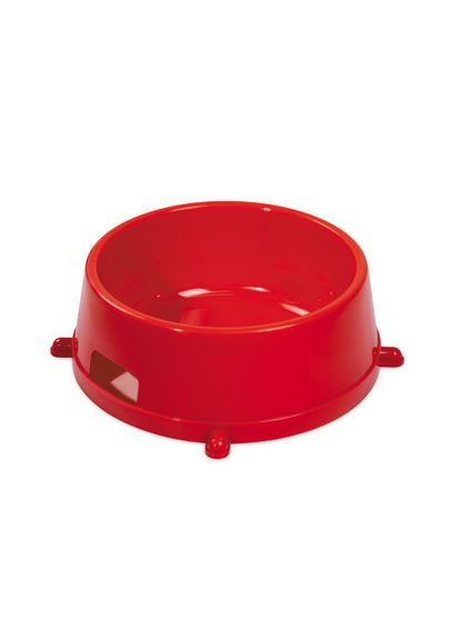 Миска Priroda №4 для собак, 2 л, красная (*) Природа (322589839)