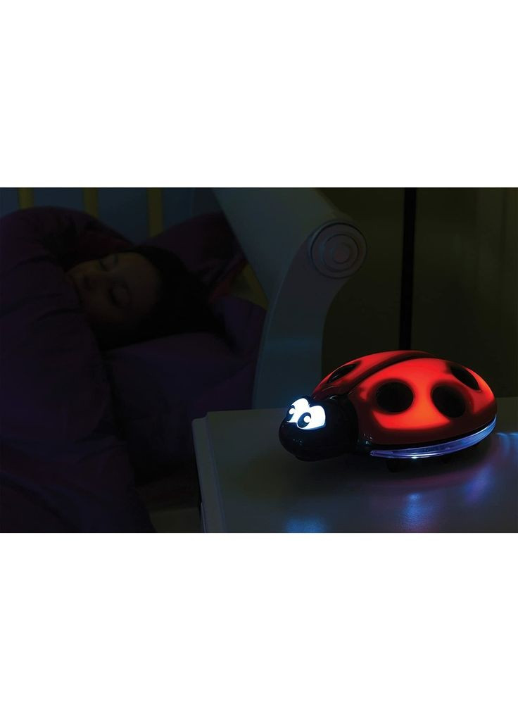 Нічний світильник Ladybug, червоний з чорним () Dreambaby F689 (336492807)