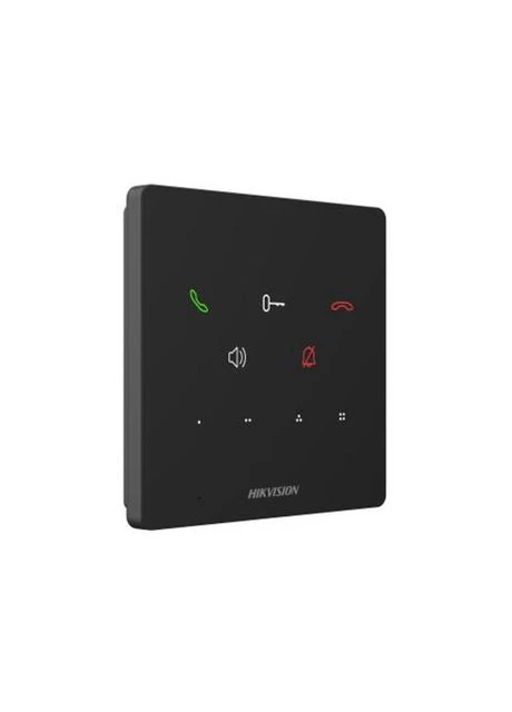 Аудіодомофон IP мережевий POE DS-KH6000-E1 Black Hikvision (392410851)