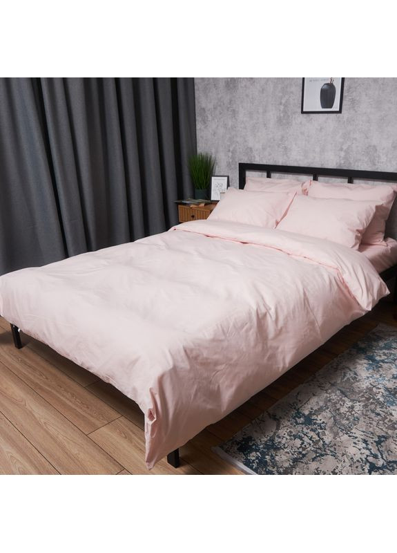 Комплект постельного белья Бязь Gold Люкс «» Полуторный Евро 160х220 наволочки 2х70х70 (MS-820006952) Moon&Star Soft Rose (356112899)