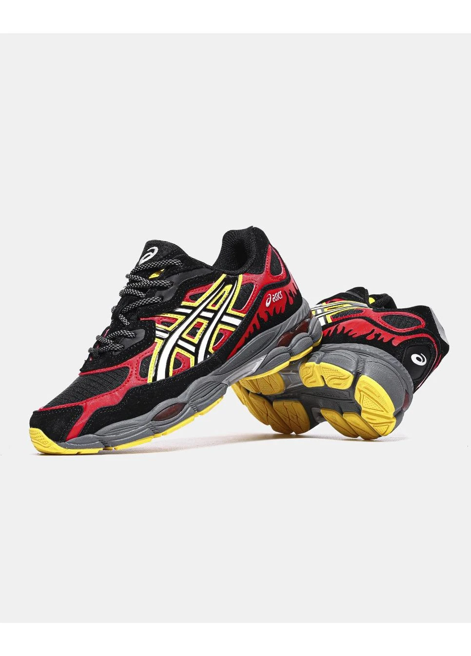 Цветные летние кроссовки asics naruto x gel-nyc naruto uzumaki асикс гель нюк No Brand
