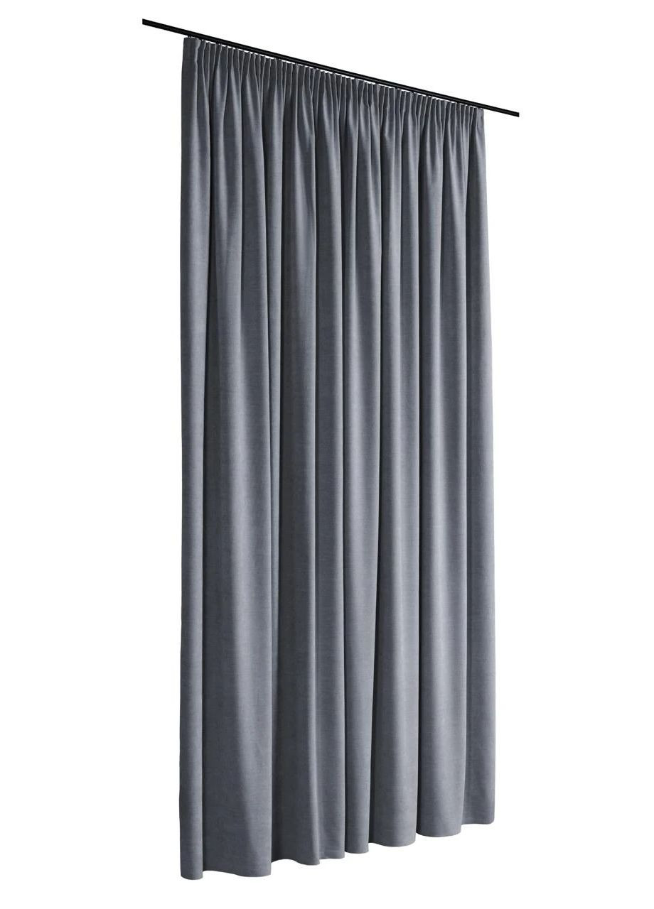 Штори з матового шенілу 2шт. 2,5м х від 2,5м до 3м HYGG (370367088)