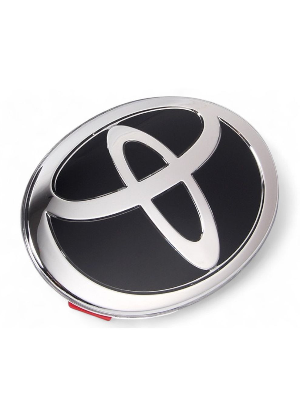 Емблема (під склом) Чорна 160х108 мм (на скотчі) Toyota (369610158)
