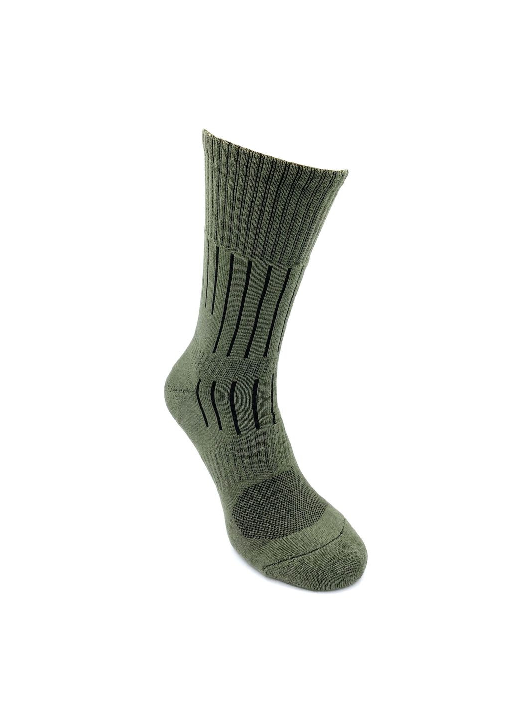 носки мужские, трекинговые, демисезонные (комплект 2 пары). размер 40-45. цвет: хаки. Крокус (334001303)