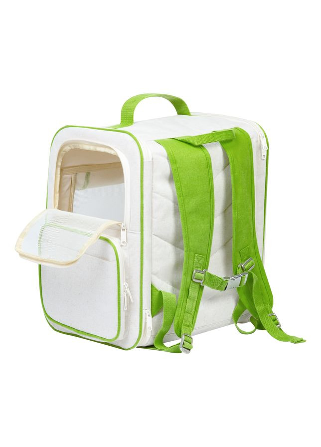 Рюкзак-переноска для кошек и мелких пород собак Relax Eco, 42*34*27 см, до 8 кг WAUDOG (322002059)