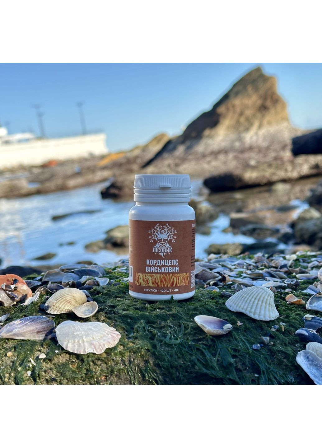 Кордицепс военный в таблетках 120 шт по 0,4 г Лісовик (334711146)