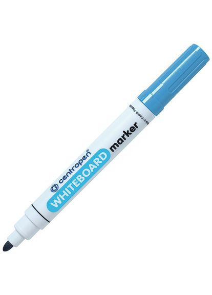 Маркер Whiteboard 8559 2,5 мм круглий блакитний Centropen (280927992)