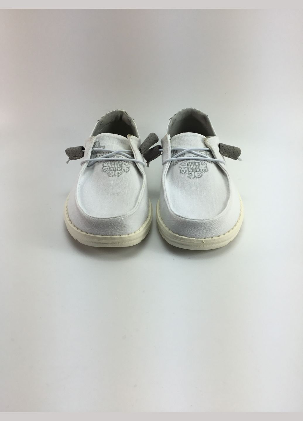 Белые женские мокасины Hodaki