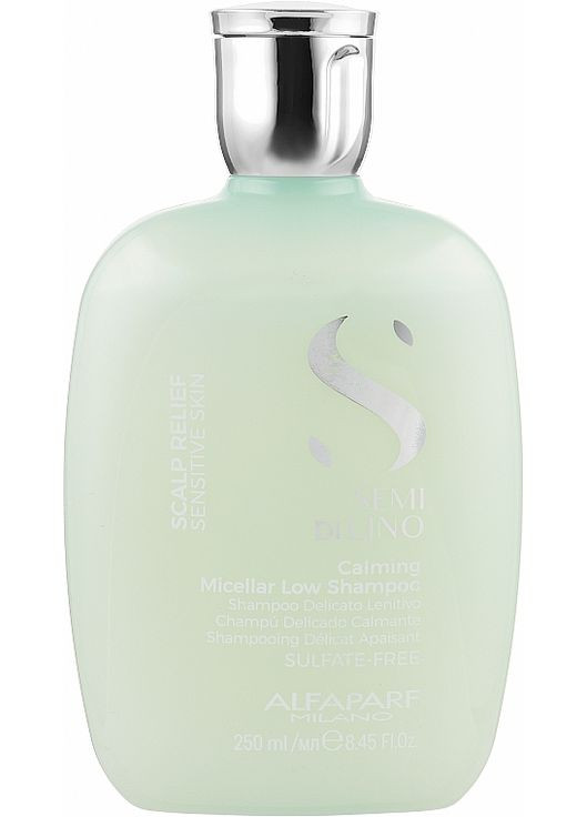 Успокаивающий мицеллярный шампунь Semi Di Lino Scalp Relief Calming Micellar Low Shampoo 250ml (849087-62955) Alfaparf (368636789)