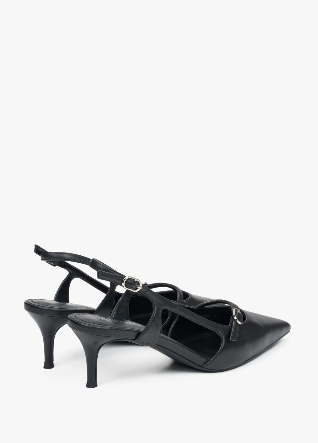 Estro Туфлі, колір чорний чорний з, україна — літо (324064509)