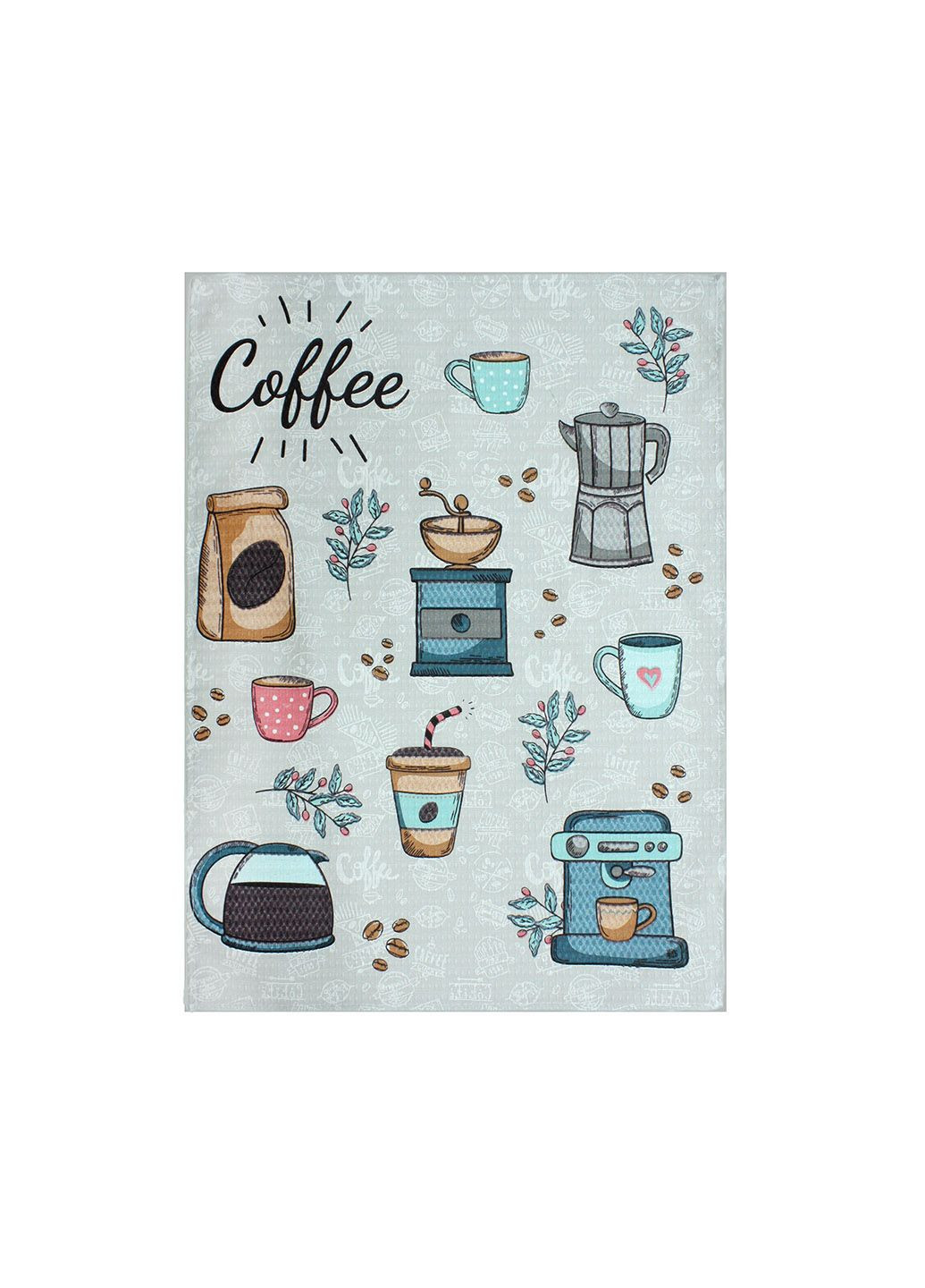 Кухонное полотенце 40х60см (0340) Еней-Плюс серый