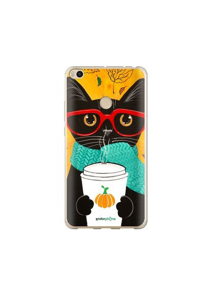 Чехол на Xiaomi Mi Max 2 Осенний кот "4026t-994-2448" Endorphone (365810325)