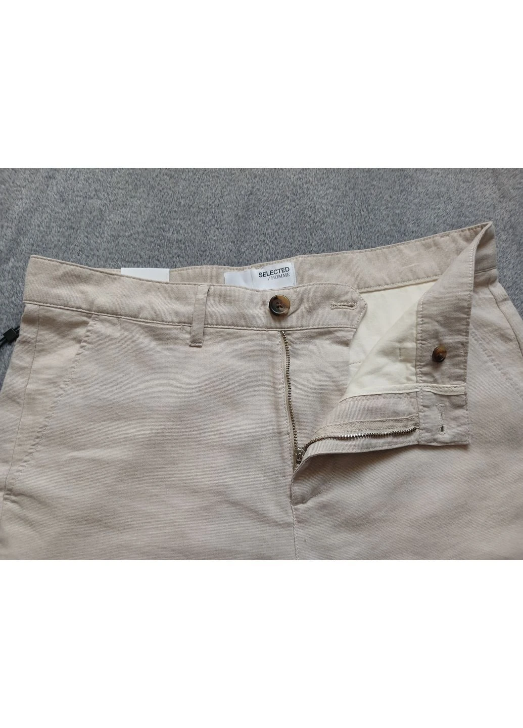 Чоловічі лляні шорти Selected Homme Regular fit (395614686)