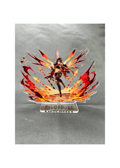 Акриловая фигурка (стенд) Геншин Импакт Дэхья 2 Cozy-Up (276267018)