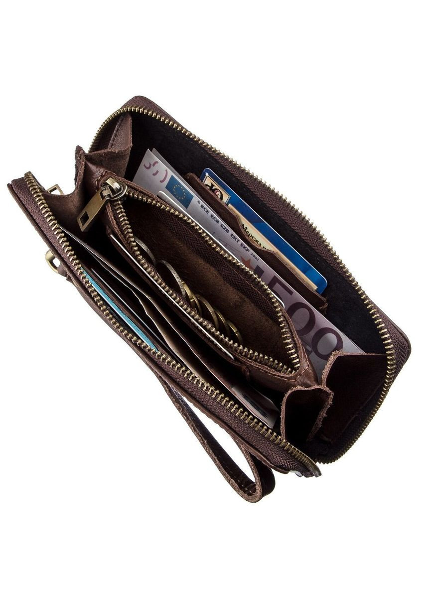 Чоловічий шкіряний клатч 19124 Shvigel (331907450)